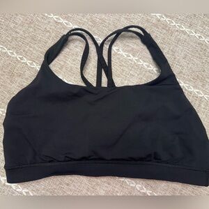 Women's Lululemon Black Sports Bra Size 12